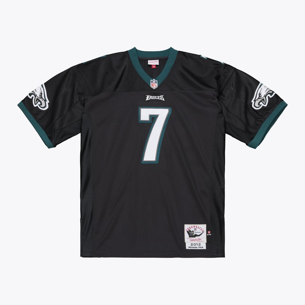 Michael Vick Philadelphia Eagles 2012 Black Jersey