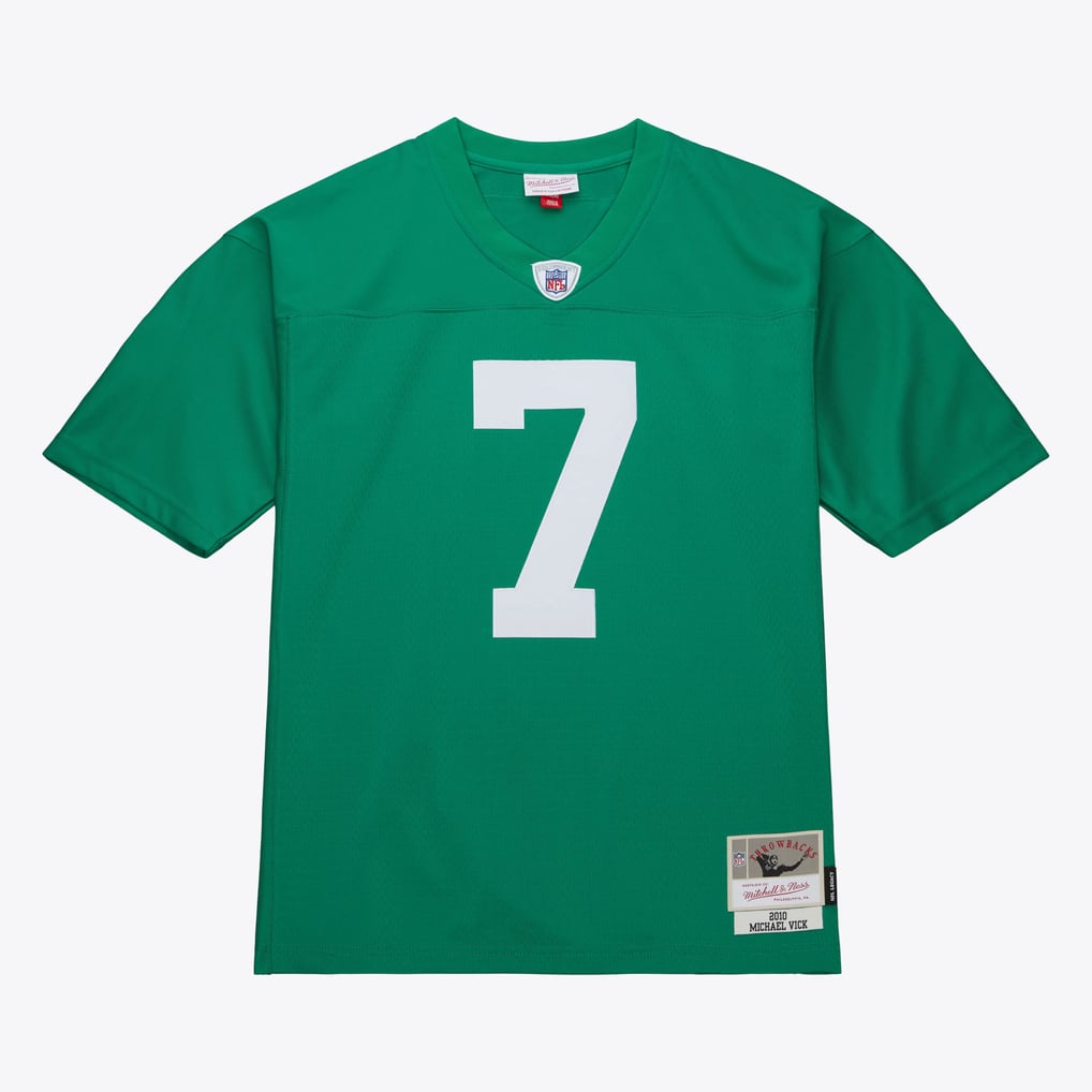 Michael Vick Philadelphia Eagles Kelly Green 2010 Legacy Jersey