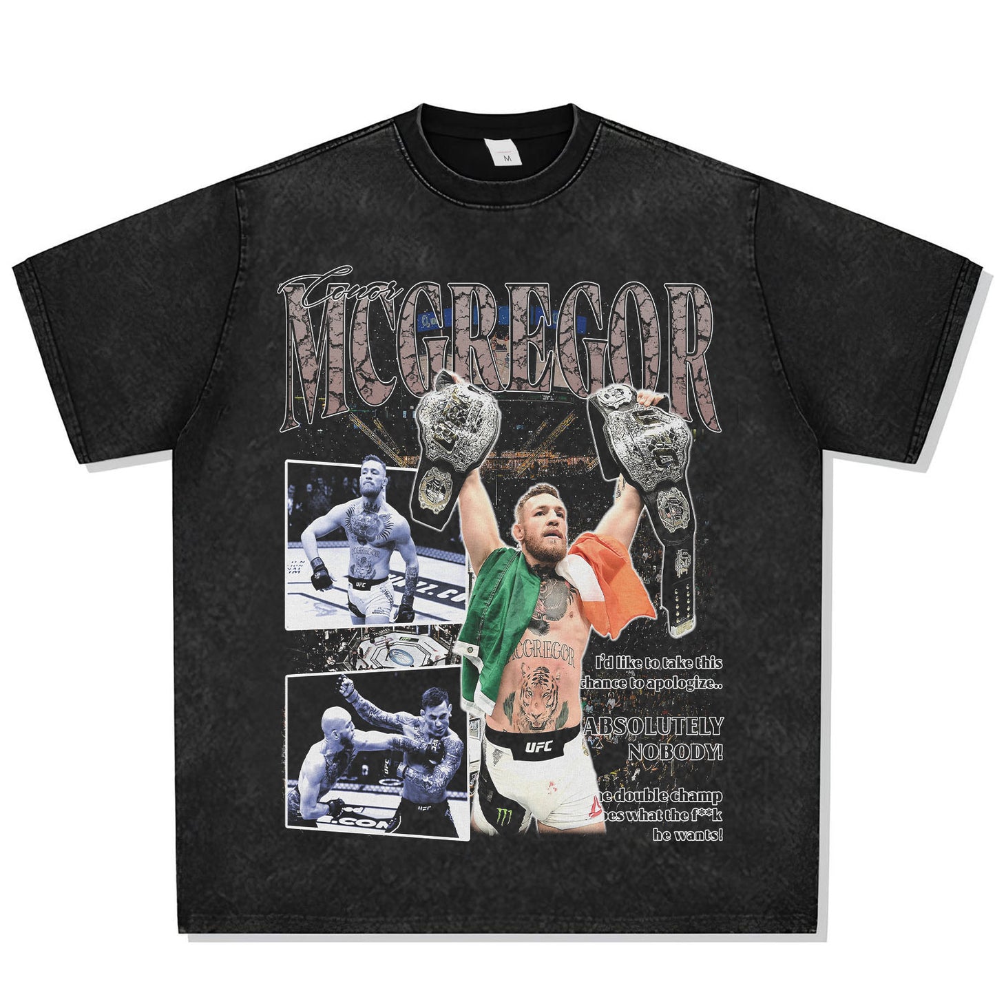 Conor McGregor Font Graphic Tee