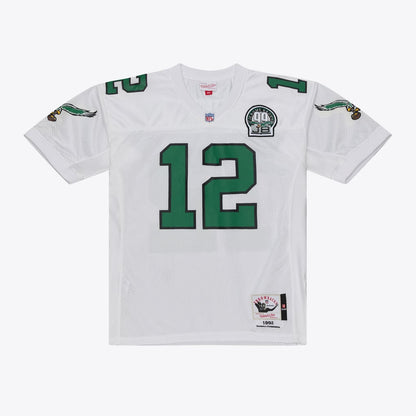 Randall Cunningham Philadelphia Eagles White Jersey