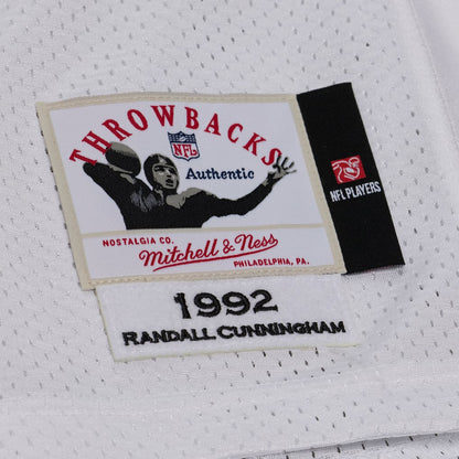 Randall Cunningham Philadelphia Eagles White Jersey
