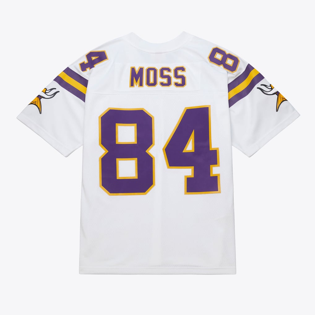 Randy Moss Minnesota Vikings 1998 White Legacy Player Jersey
