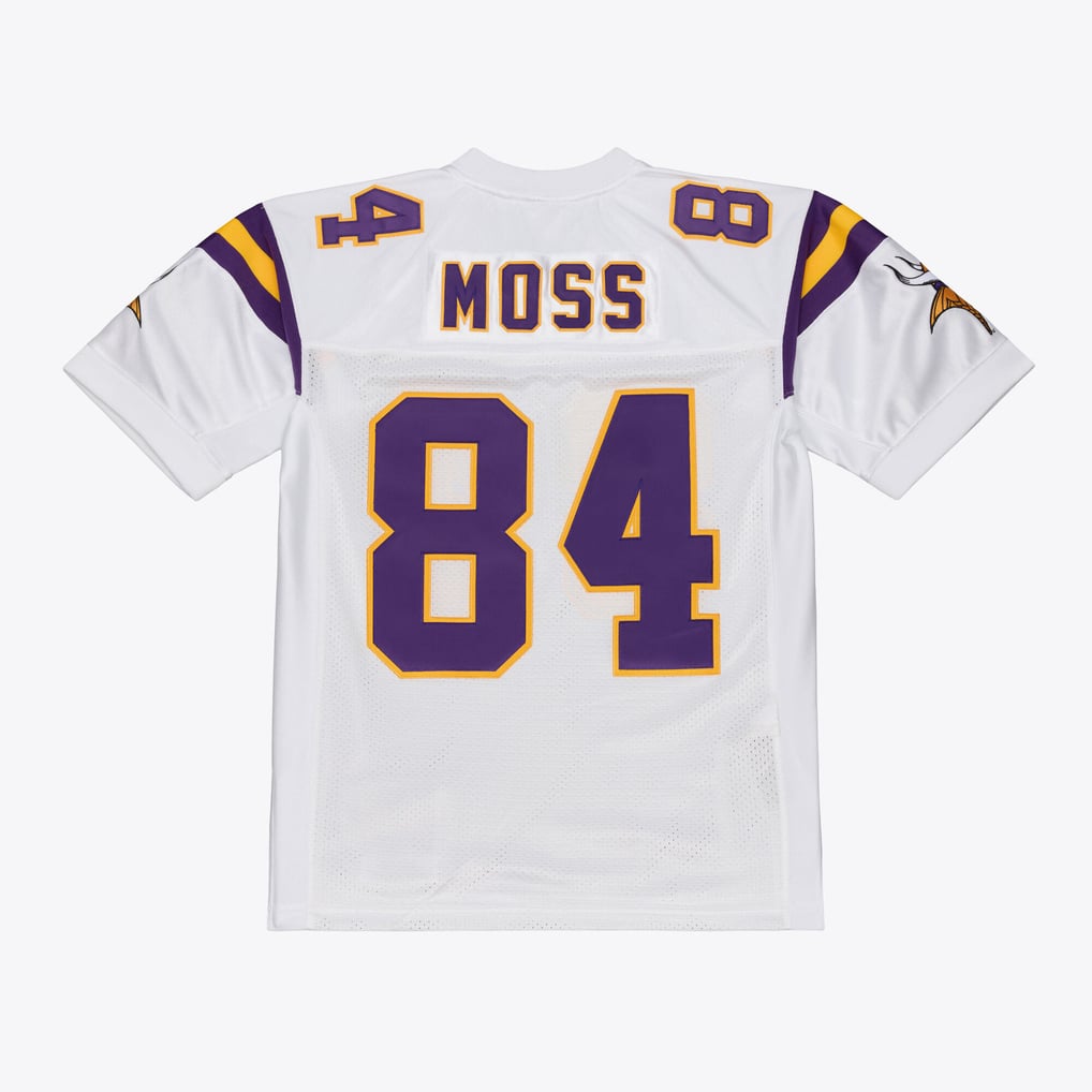 Randy Moss Minnesota Vikings White 2000 Jersey