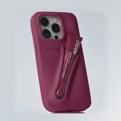 Rhode Phone Case - Lip case Minimalist Solid Color Rhode Soft Silicone Phone Case New