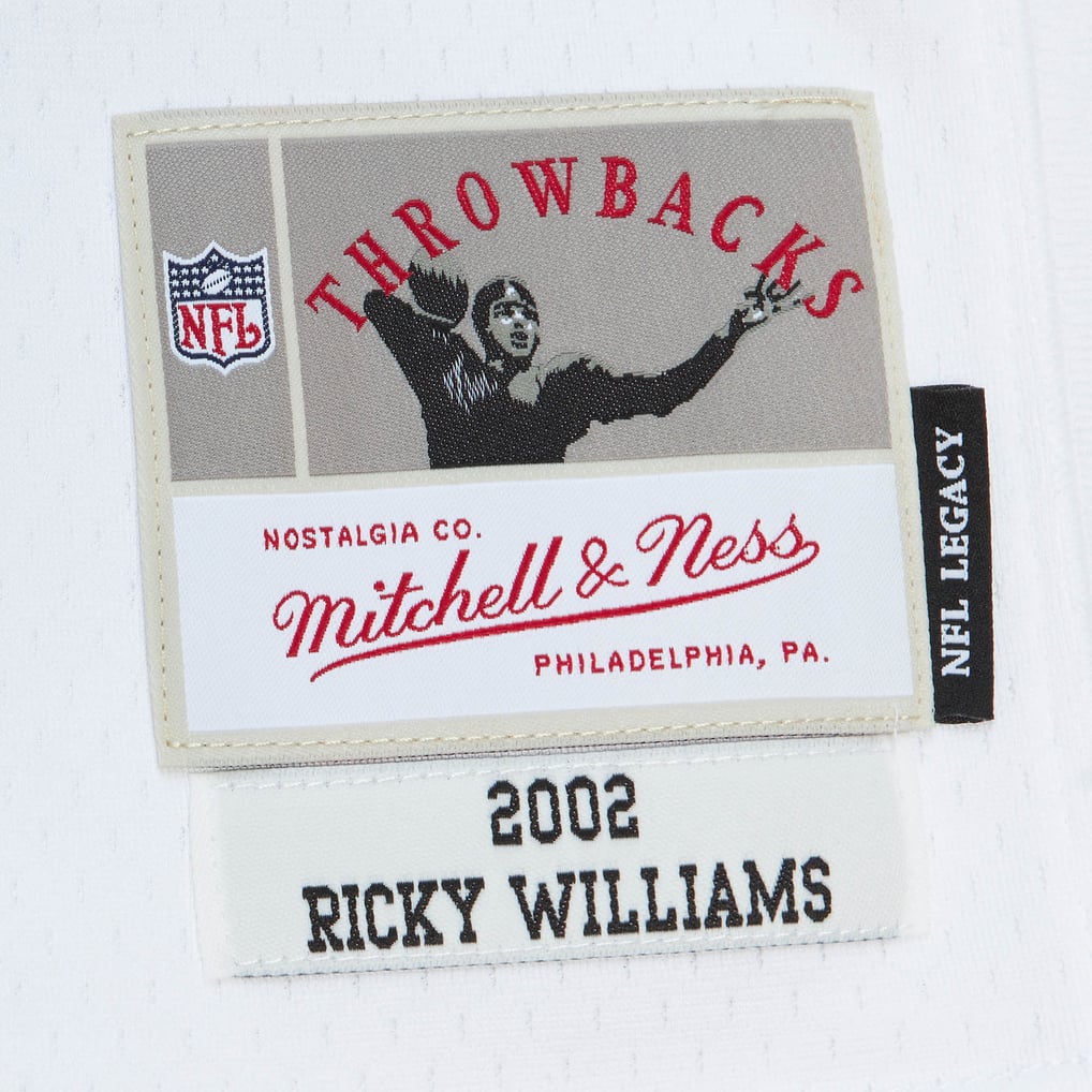 Ricky Williams Miami Dolphins White 2002 Legacy Jersey