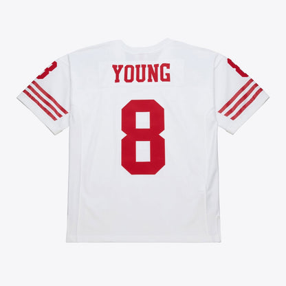 Steve Young San Francisco 49ers 1994 White Legacy Jersey
