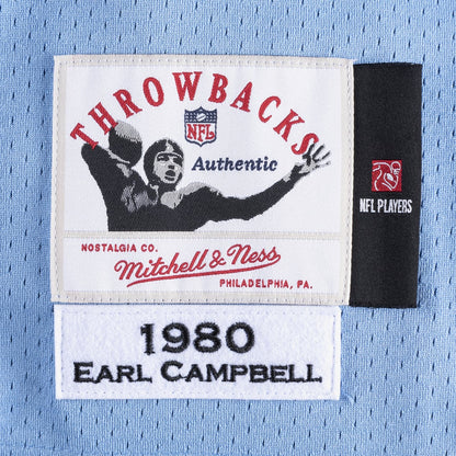 Tennessee Oilers 1980 Light Blue Jersey