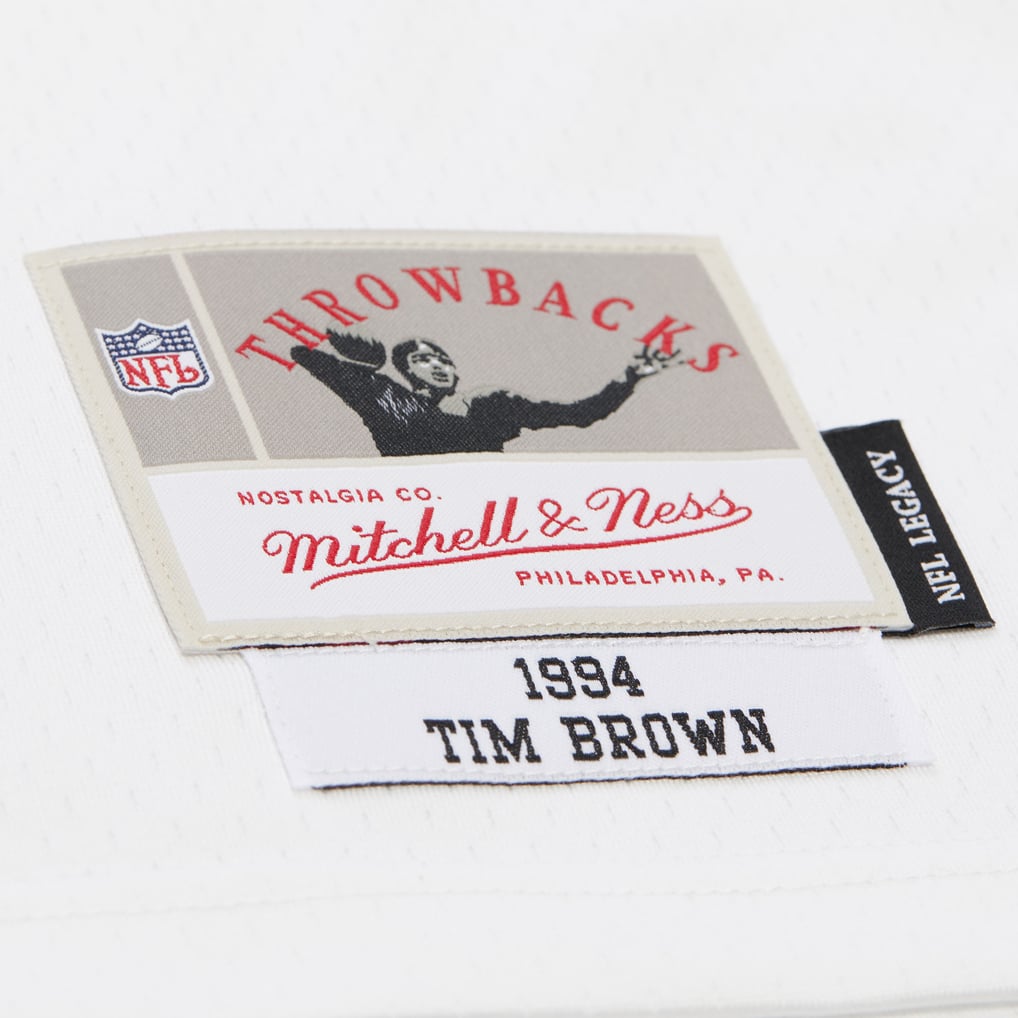 Tim Brown Los Angeles Raiders 1994 White Legacy Jersey