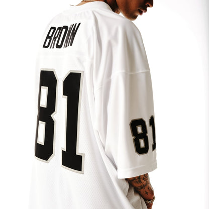 Tim Brown Los Angeles Raiders 1994 White Legacy Jersey