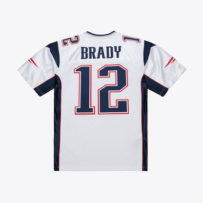 Tom Brady New England Patriots White 2000 Jersey