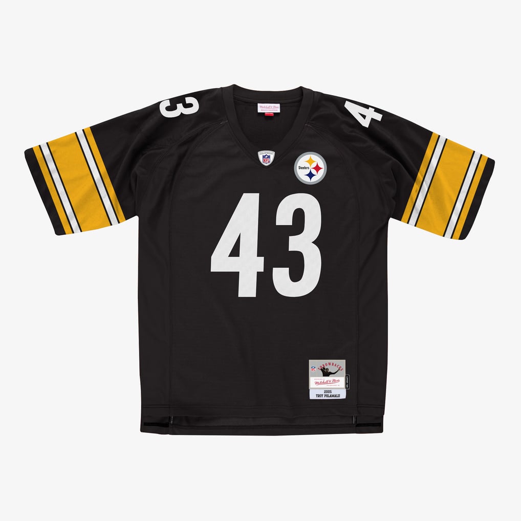 Troy Polamalu Pittsburgh Steelers 2005 Black Legacy Jersey
