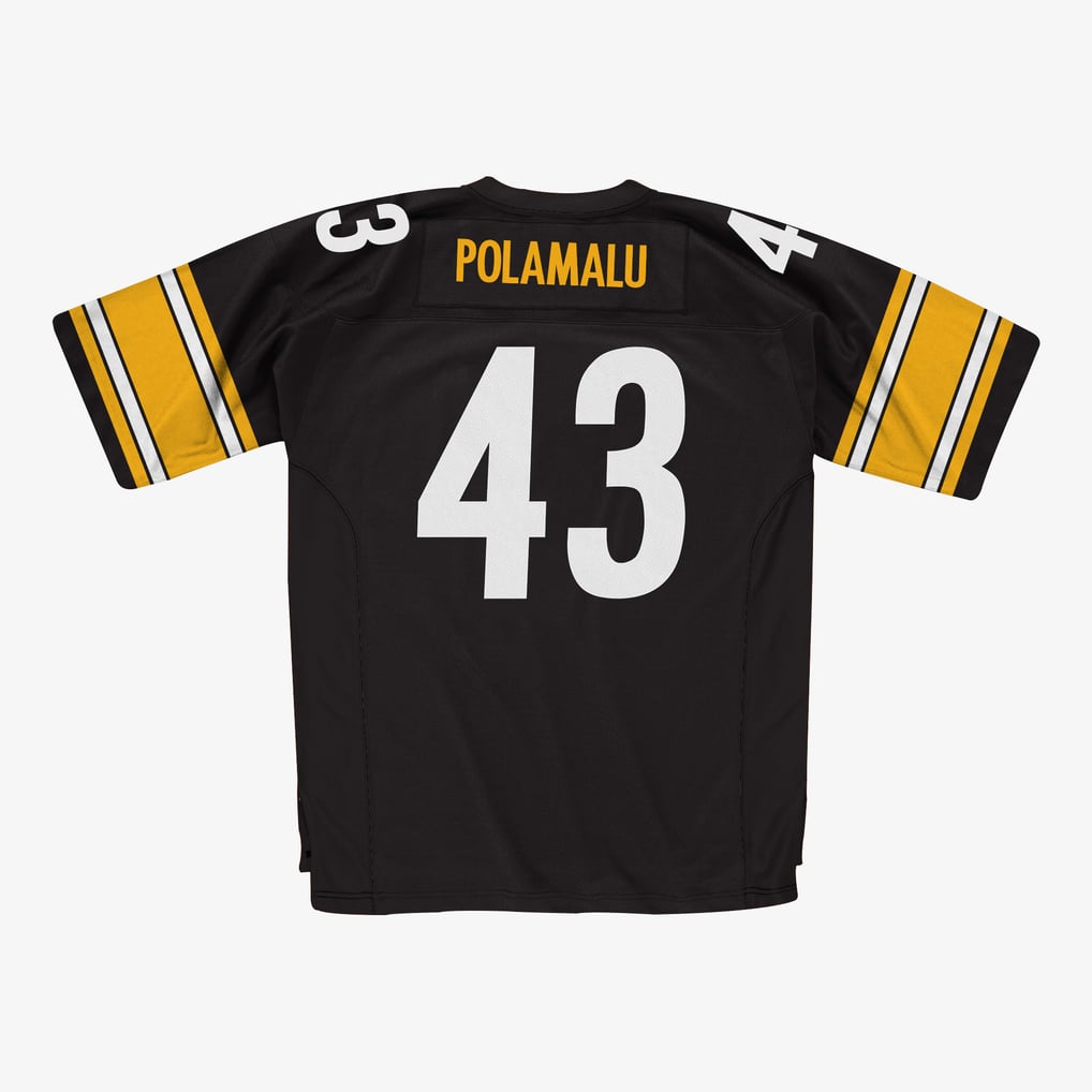 Troy Polamalu Pittsburgh Steelers 2005 Black Legacy Jersey