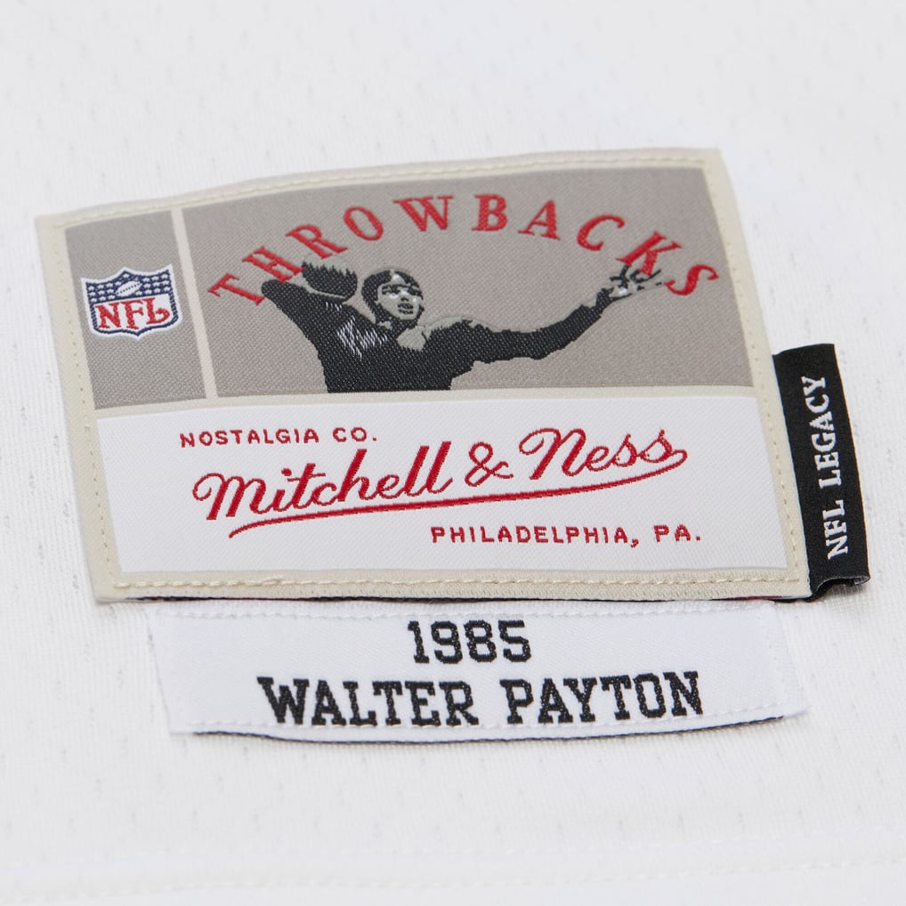 Walter Payton Chicago Bears 1985 White Legacy Player Jersey