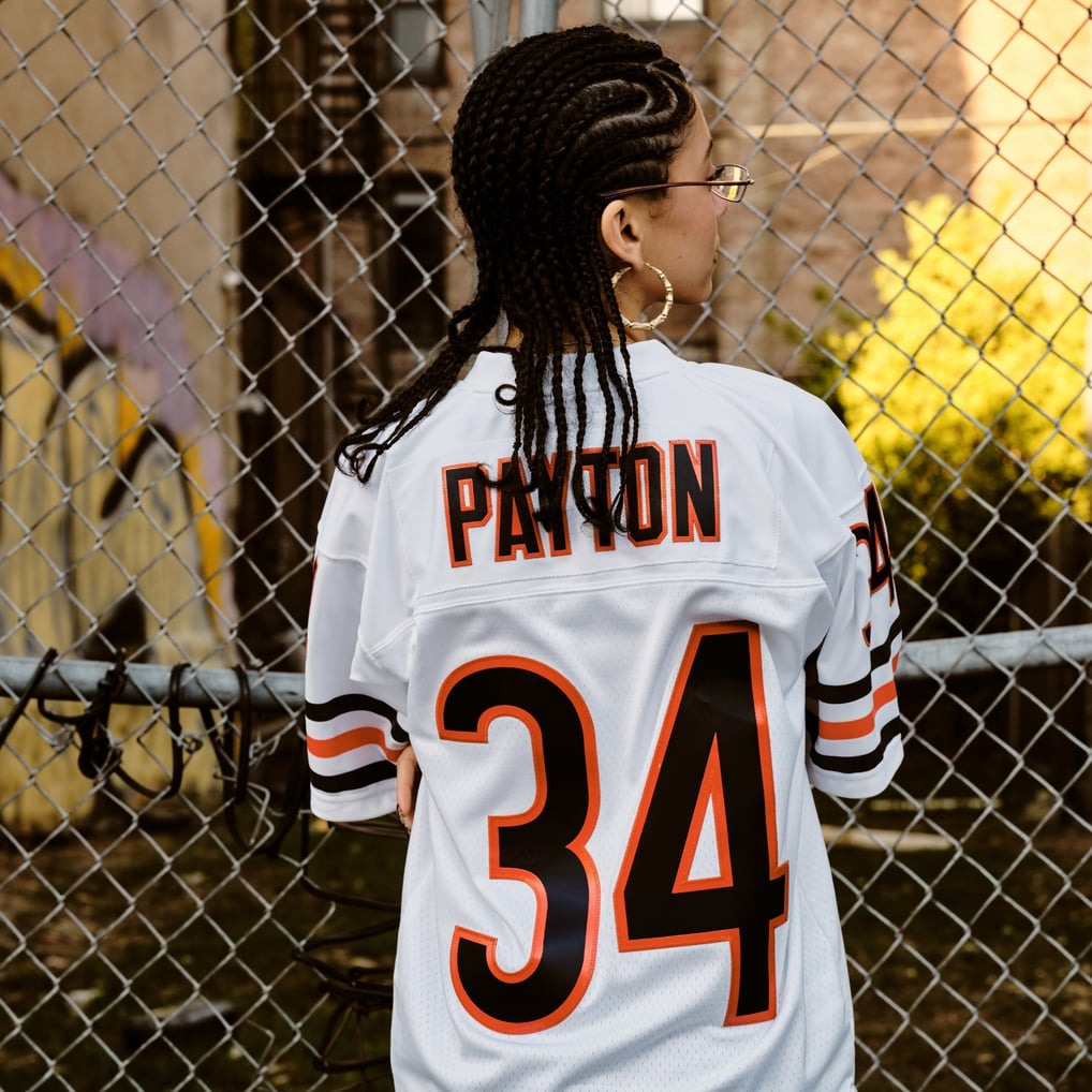 Walter Payton Chicago Bears 1985 White Legacy Player Jersey